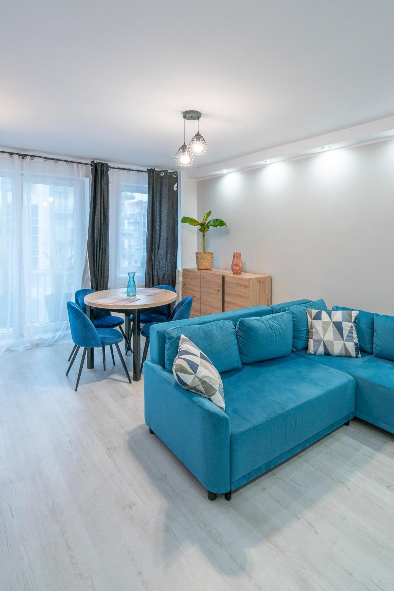 Stylowy Apartament Blue Self Check In 24H Вроцлав Екстериор снимка